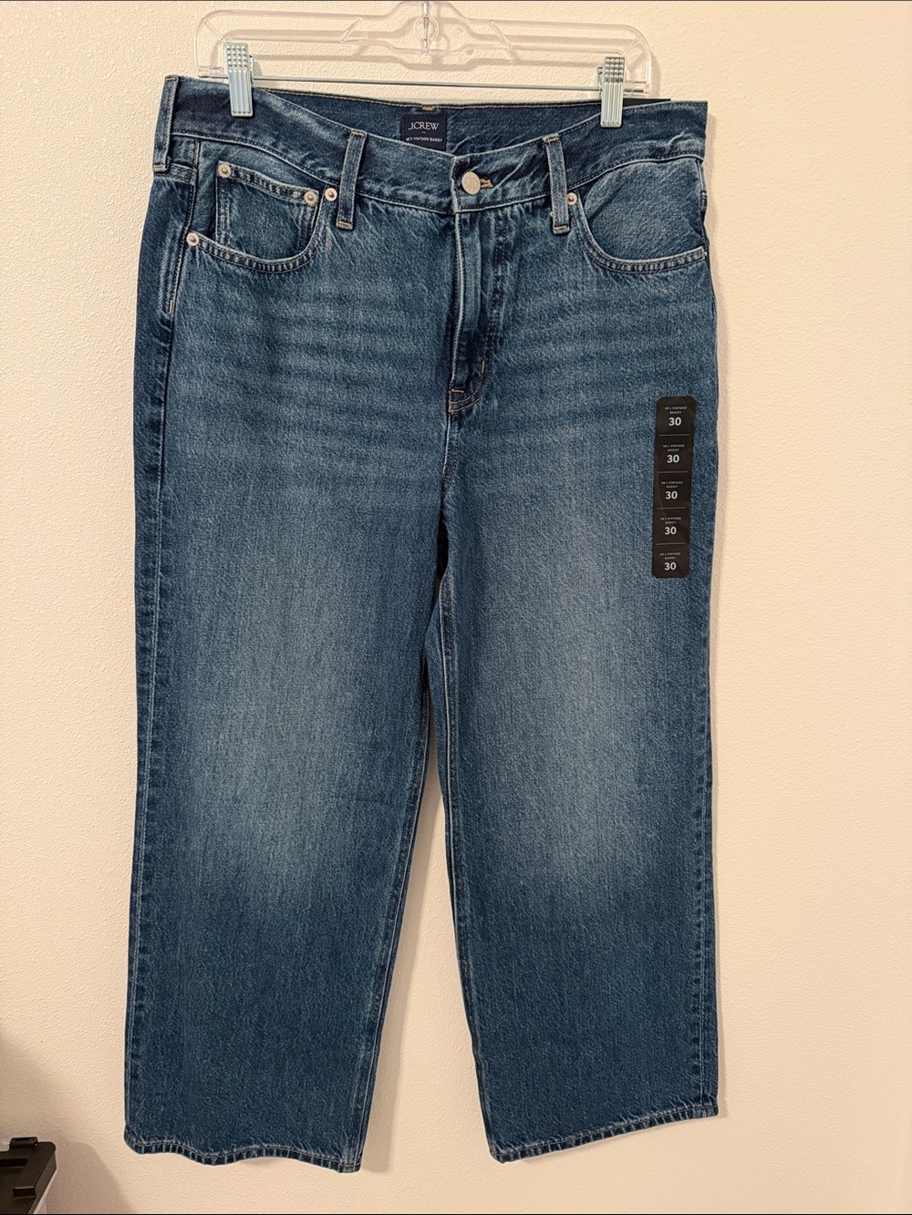 J. Crew women’s  Medium Wash Blue 90s Vintage Baggy
